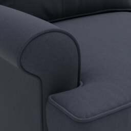 3 Seater Sofa - Ink - House Linen Mix - Stewart - The Cotswold Company - thumbnail 4