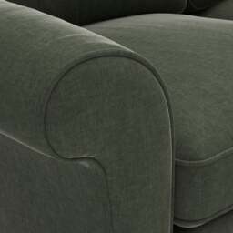 Armchair - Moss - Eco Chenille - Hurley - The Cotswold Company - thumbnail 4