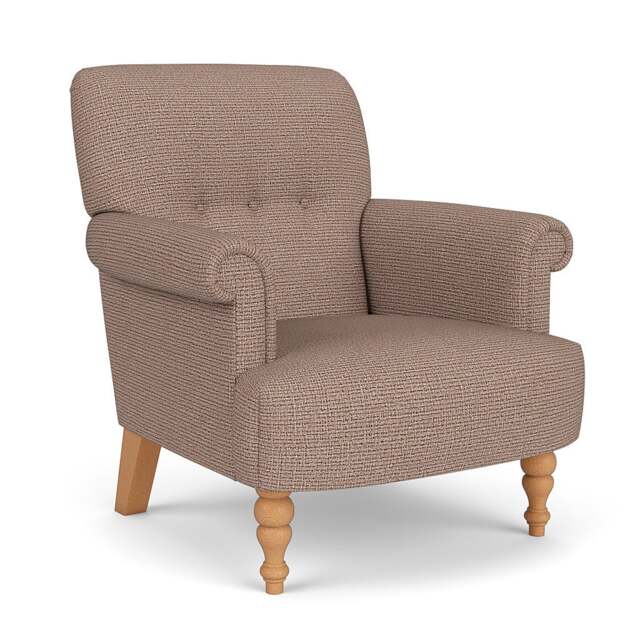 Harriet Armchair - Autumn Mix - Textured Weave - The Cotswold Company - image 1