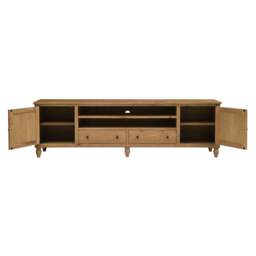 Elkstone Mellow Oak XXL TV Stand up to 90 - The Cotswold Company - thumbnail 3