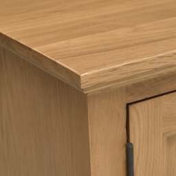 Elkstone Mellow Oak XXL TV Stand up to 90 - The Cotswold Company - thumbnail 5