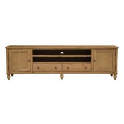 Elkstone Mellow Oak XXL TV Stand up to 90 - The Cotswold Company - thumbnail 2