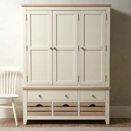 Triple Larder - Chester Classic Cream - The Cotswold Company - thumbnail 2