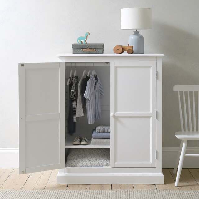 Pensham Pure White Combi Wardrobe - The Cotswold Company - image 1