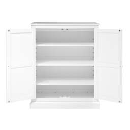 Pensham Pure White Combi Wardrobe - The Cotswold Company - thumbnail 5
