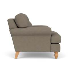 Armchair - Mid Grey - House Linen Mix - Talbot - The Cotswold Company - thumbnail 3