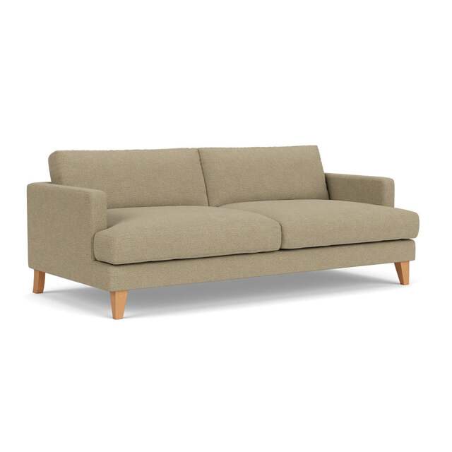 4 Seater Sofa - Green Marl - House Weave - Jackson - The Cotswold Company - image 1