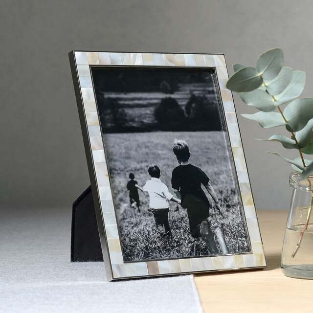 Mother of Pearl Photo Frame 6x8 - Home Accessories - The Cotswold Company - image 1