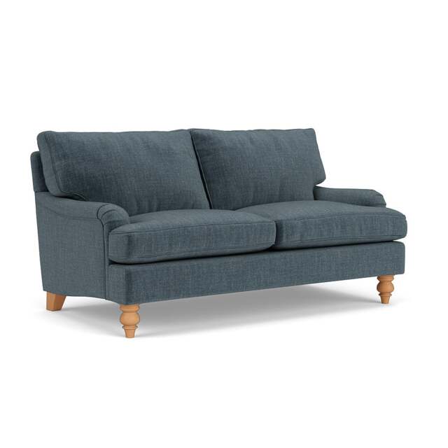 Large 2 Seater Sofa - Teal - Eco Chenille - Morris - The Cotswold Company - image 1