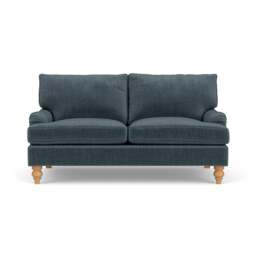 Large 2 Seater Sofa - Teal - Eco Chenille - Morris - The Cotswold Company - thumbnail 2