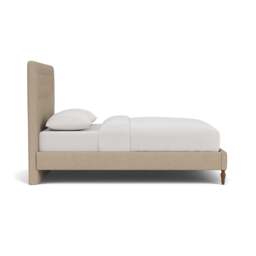 King Size Classic Bedstead - Natural - House Linen Mix - Calvert - The Cotswold Company - thumbnail 3