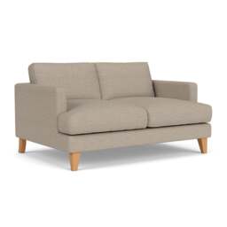 Large 2 Seater Sofa - Natural - Herringbone Weave - Jackson - The Cotswold Company