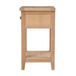 1 Drawer Bedside Table - Inglesham Whitewash Oak - The Cotswold Company - thumbnail 7