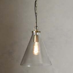 Isla Antique Brass Pendant - Home Accessories - The Cotswold Company - thumbnail 2