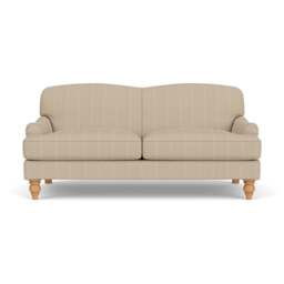 3 Seater Sofa - Natural - Compton Stripe - Ashbee - The Cotswold Company - thumbnail 2