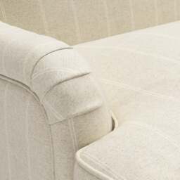 3 Seater Sofa - Natural - Compton Stripe - Ashbee - The Cotswold Company - thumbnail 5