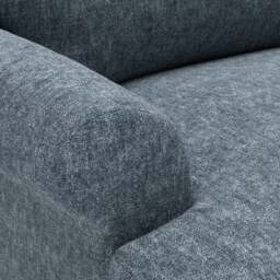 Armchair - Mid Blue - Aquaclean Oxford - Talbot - The Cotswold Company - thumbnail 5