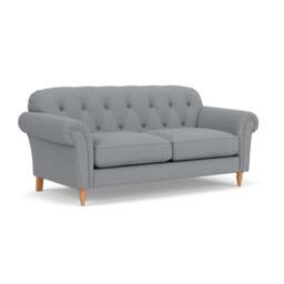 Large 2 Seater Sofa - Blue Marl - House Weave - Chapman - The Cotswold Company