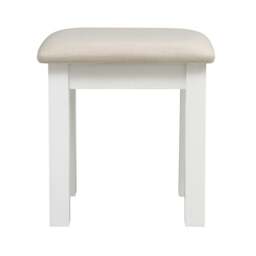 Dressing Table Stool - Chester Pure White - The Cotswold Company - thumbnail 2