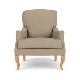 Armchair - Natural - House Linen Mix - Elsie - The Cotswold Company - thumbnail 2