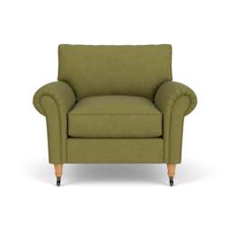 Armchair - Apple - House Linen Mix - Osbourne - The Cotswold Company - thumbnail 2