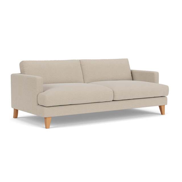 4 Seater Sofa - Natural - Rustic weave - Jackson - The Cotswold Company - image 1
