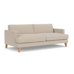 4 Seater Sofa - Natural - Rustic weave - Jackson - The Cotswold Company - thumbnail 1