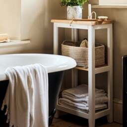 Low Shelves - Chester Pure White - The Cotswold Company
