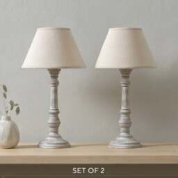 Milo Table Lamp Pair - Home Accessories - The Cotswold Company - thumbnail 1