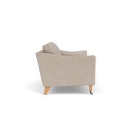 4 Seater Sofa - Natural - Luxury Italian Linen - Robinson - The Cotswold Company - thumbnail 3