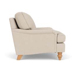 Armchair - Lily White - House Linen Mix - Morris - The Cotswold Company - thumbnail 3