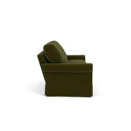 4 Seater Sofa - Forest Green - Matt Velvet - Dawson - The Cotswold Company - thumbnail 3