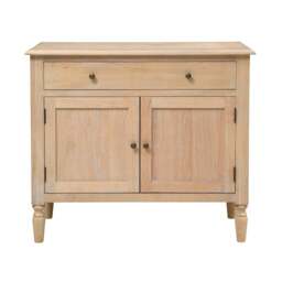 Camille Limewash Oak Small Sideboard - The Cotswold Company - thumbnail 2