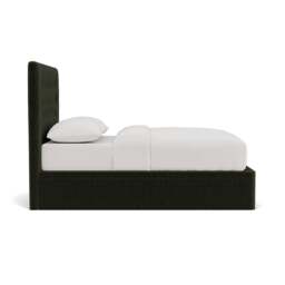 Double Ottoman Storage Bed - Moss - Eco Chenille - Calvert - The Cotswold Company - thumbnail 3