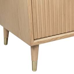 Oakridge Blonde Oak 5 Drawer Chest - The Cotswold Company - thumbnail 6