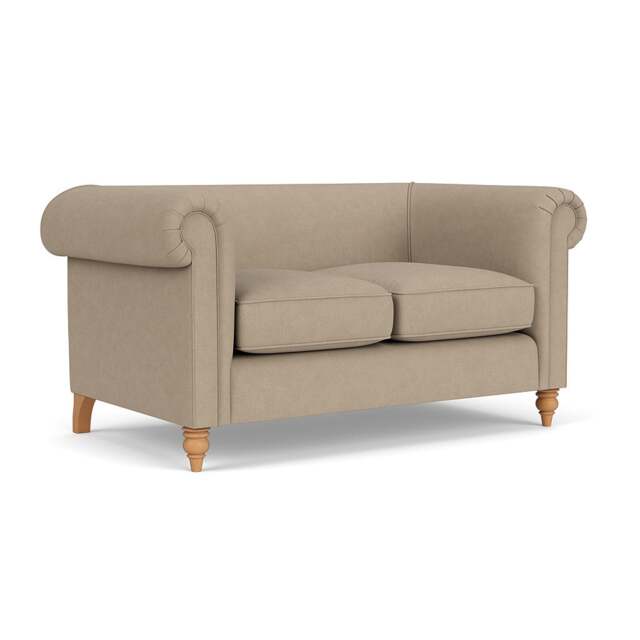 2 Seater Sofa - Natural - House Linen Mix - Rayner - The Cotswold Company - image 1