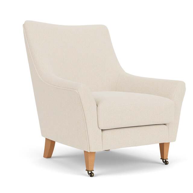 Armchair - Cream - House Weave - Martha - The Cotswold Company - image 1
