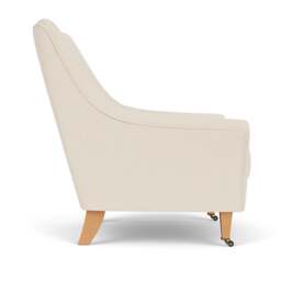 Armchair - Cream - House Weave - Martha - The Cotswold Company - thumbnail 3
