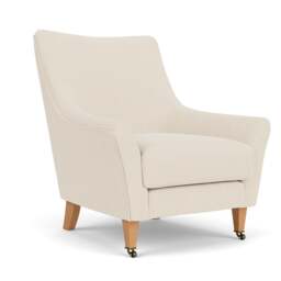 Armchair - Cream - House Weave - Martha - The Cotswold Company - thumbnail 1
