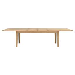 Inglesham Whitewash Oak 8-12 Seater Extending Dining Table - The Cotswold Company - thumbnail 5