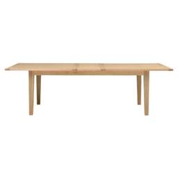 Inglesham Whitewash Oak 8-12 Seater Extending Dining Table - The Cotswold Company - thumbnail 4