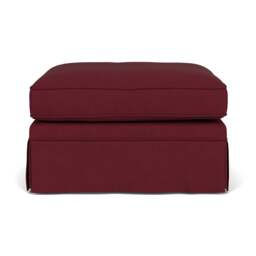 Foot Stool - Rosehip - House Linen Mix - Dawson Small - The Cotswold Company - thumbnail 2