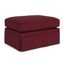 Foot Stool - Rosehip - House Linen Mix - Dawson Small - The Cotswold Company