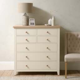 7 Drawer Chest - Chester Classic Cream - The Cotswold Company - thumbnail 2