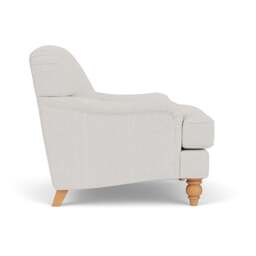 Armchair - Grey - Broadway Stripe - Ashbee - The Cotswold Company - thumbnail 3