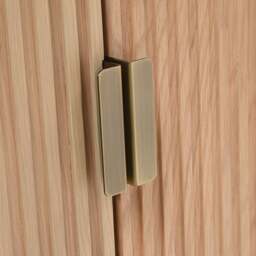 Oakridge Blonde Oak Large Bookcase - The Cotswold Company - thumbnail 7