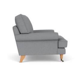 Armchair - Blue Marl - House Weave - Stewart - The Cotswold Company - thumbnail 3