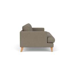 4 Seater Sofa - Mid Grey - House Linen Mix - Jackson - The Cotswold Company - thumbnail 3
