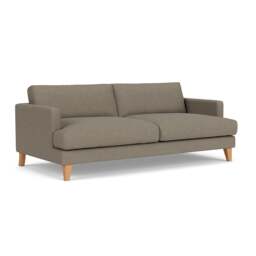 4 Seater Sofa - Mid Grey - House Linen Mix - Jackson - The Cotswold Company - thumbnail 1