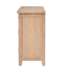 Inglesham Whitewash Oak Small Sideboard - The Cotswold Company - thumbnail 7